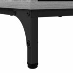 vidaXL Buffet Sonoma gris 89 5 x 33 x 82 cm Bois d'ingénierie
