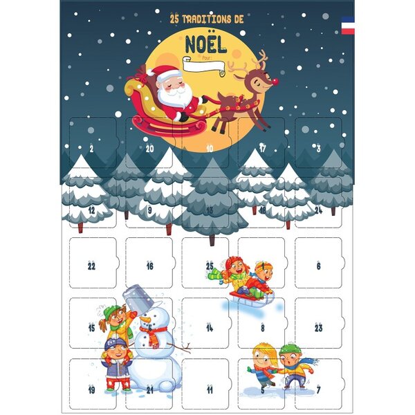 Calendrier avent traditionnel Enfant