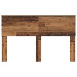 vidaXL Tête de lit Bois Ancien 160 cm Bois d'ingénierie