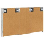 vidaXL Ensemble de Meubles de Salle de Bain 3 Pièces 110 x 10 5 x 60 5 cm