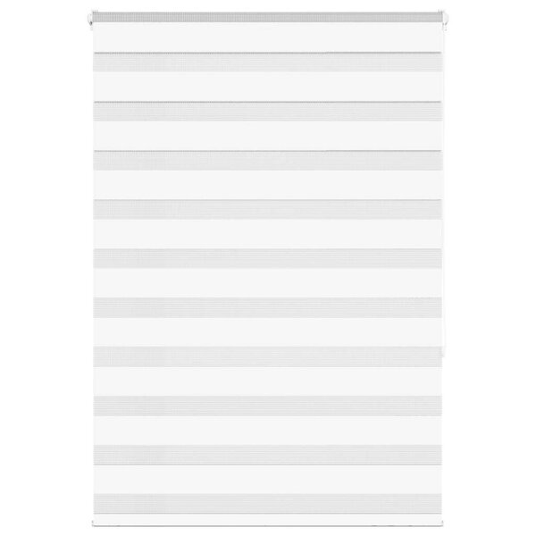 vidaXL Store zèbre blanc 110x150 cm largeur du tissu 105 9cm polyester