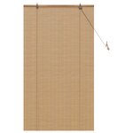 vidaXL Stores et Occultants Marron Clair 90 x 160 cm Bambou