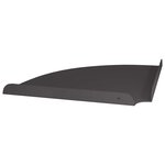 vidaXL Étagère Flottante d'Angle 4 pc Noir 30 x 30 x 2 cm