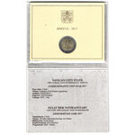 2 euros commémorative Vatican 2017 - Fatima en coffret BU.