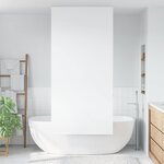 vidaXL Store enrouleur de douche 110x240 cm largeur du tissu 106 cm