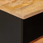 vidaXL Meuble TV Corona Marron 100 x 33 x 46 cm Bois de mangue massif