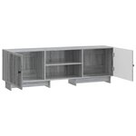 vidaXL Meuble TV Gris Sonoma 150 x 31 x 50 cm Bois d’ingénierie