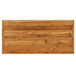 vidaXL Table de bar Teck recyclé massif 150 x 70 x 106 cm