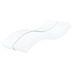 vidaXL Lit de jour avec matelas jaune 90x200 cm velours
