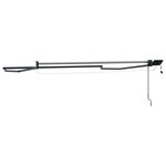vidaXL Cadre de store rétractable électrique Anthracite 3 x 2 m
