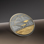Monnaie SCOTTISH HIGHLANDS Golden Landscapes 2 Oz Argent 10$ Cook Islands 2026 (PRÉCOMMANDE)