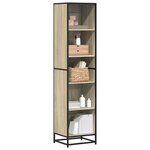 vidaXL Bibliothèque chêne sonoma 40x35x170 5 cm bois d'ingénierie
