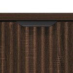 vidaXL Table basse Chêne marron 90 x 49 x 46 cm Bois d'ingénierie