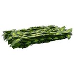 vidaXL Écran de balcon avec feuilles Vert et jaune 300 x 75 cm