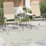 vidaXL Tapis de surface PALMERAS Vert 160 x 230 cm Polyester