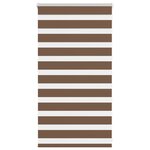 vidaXL Store zèbre marron 85x100 cm largeur du tissu 80 9 cm polyester