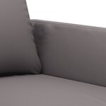 vidaXL Fauteuil Gris 60 cm Similicuir