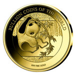 Monnaie PANDA Bullion Coins of the World 2020 1/500 Oz Or 3000 Francs Chad (PRÉCOMMANDE)