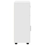 vidaXL Cabinet de salle de bain TULUM Blanc 37 x 31.5 x 82 cm