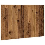 vidaXL Tête de lit vieux bois 120x1 5x80 cm bois d'ingénierie