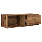 vidaXL Meubles TV 2 Pièces vieux bois 80x31x25 5 cm bois d'ingénierie