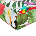 vidaXL Coussin de canapé d'extérieur 3 Pièces coloré Polyester