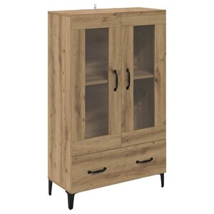 vidaXL Haut Armoire avec tiroir Chêne artisanal 70 x 31 x 115 cm