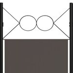 vidaXL Cloison de séparation 3 panneaux Anthracite 120x180 cm