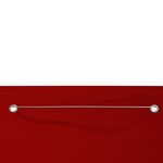 vidaXL Écran de balcon Rouge 140x240 cm Tissu Oxford