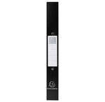 Classeur 2 anneaux 30 mm polypropylène Opaque rigide - A4 maxi  noir x 10 EXACOMPTA