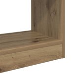 vidaXL Bibliothèque chêne artisanal 60 x 30 x 166 cm Bois d'ingénierie