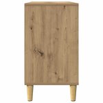 vidaXL Armoire de salle de bain chêne artisanal bois d'ingénierie