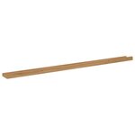 vidaXL Étagère Murale 4 Pièces Marron 115 x 9 x 3 cm Bois d'ingénierie