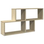 vidaXL Étagère murale chêne sonoma 100x20x53 cm bois d'ingénierie