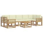 vidaXL Ensemble de canapés d'extérieur 6 pc