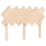 vidaXL Lit pour personne âgée sans matelas 120x200 cm bois massif