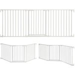 Barrière de sécurité enfant - Discovery 3 74 5 cm à 1 95 cm - Blanc