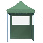 vidaXL Tente de fête 200 x 200 x 306 cm Vert Tissu Oxford