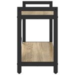 vidaXL Bibliothèque Chêne sonoma 80 x 30 x 48.5 cm Bois d'ingénierie