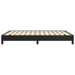 vidaXL Cadre de lit sans matelas noir 140x200 cm similicuir