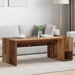 vidaXL Table basse Bois ancien 101 5 x 50 x 37 cm Bois d'ingénierie