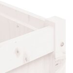vidaXL Jardinière blanc 180x50x50 cm bois de pin massif