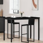 vidaXL Table de salle à manger / Table de repas Bois d'ingénierie