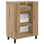 vidaXL Unité de vanité de salle de bain Chêne artisanal