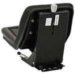 vidaXL Siège de tracteur avec suspension Noir 39 5 x 52 x 43 cm