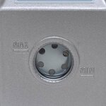 vidaXL Chambre à vide avec pompe à 2 étages 7 4 L