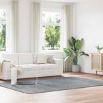 vidaXL Tapis shaggy à poils longs NAVARRA gris argenté 200x290 cm