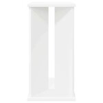 vidaXL Table d'appoint Blanc 35 x 25 x 50 cm Bois d'ingénierie