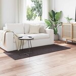 vidaXL Tapis de surface HUARTE Anthracite 150 x 80 cm Polyester