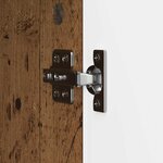 vidaXL Meuble TV Bois ancien 102 x 34 5 x 50 cm Bois d'ingénierie